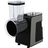 Rogowsen Affettaverdure elettrico da 1000 W, in acciaio inox, con 10 lame, grattugia elettrica per famiglie, ristoranti, caffetterie, hotel e negozi di verdure