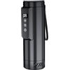 Ameble Scatola frigo portatile per insulina elettrica con borsa frigo, mini custodia per farmaci per forniture per diabete, uso domestico ed esterno, nero