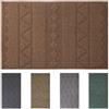 Olivo Tappeti OLIVO.shop Tappeto Bagno Antiscivolo, Tappeti per Bagno Moderni e Assorbente, Lavabile, Morbido, Tappetino Doccia e Vasca NEVADA (Marrone 2, 50x130 cm)