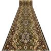 rugsx Passatoia BCF PRIMAVERA per cucina, corridoio, soggiorno, robusto, classico, verde 80x500 cm