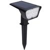Generico UNIVERSO FARETTO LED DA GIARDINO RICARICABILE 3.5W CON PANNELLO SOLARE CON PICCHETTO IP65 (BIANCO FREDDO)