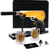 Whimsii Set decanter per whisky da 13,5 cm, con bicchiere da shot a granata, set decanter per liquori da uomo