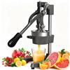 Struxly Spremiagrumi Manuale,Spremiagrumi a Leva,Professionale Limone Manuale,Spremi Agrumi Facile da Pulire,Agrumi Commerciali per Arance, Limoni, Lime, Melograno, Pompelmi,Nero