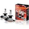 OSRAM NIGHT BREAKER LED START H4, abbaglianti e anabbaglianti a LED con omologazione stradale, fino al 230% di luminosità in più, 6000 K, 12 V