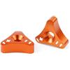 UTYSRFgkjlol Pomello di regolazione forcella anteriore da 48 mm adatto per KTM 690 1050 1090 1190 1290 Enduro Duke SMC SMR Adventure ADV Supermoto Stand Forcellone Rocchetti(002-OR)