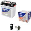 MOTO SPORT MONDO COMPATIBILE CON PEUGEOT Looxor 150 2002 A 2003 BATTERIA TECNIUM YB9-B 12V 9AH BATTERIE 9 AMPERE 12 VOLT PRONTA PER L'UTILIZZO SPECIFICA MOTO SCOOTER 135X75X139MM