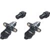 TAEUYYM 2 Pezzi Spina Rimorchio 2 Poli E Presa Rimorchio 2 Poli, 12V Spina E Presa Rimorchio 2 Poli Impermeabile Connettori Rimorchio, Spina Presa Per Trattore/Veicolo Agricolo/Macchinari Agricoli
