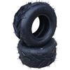 HMParts 2x Pneumatici 16x8.00-7 16x8-7 Pollici Adatto per Atv Quad per Bambini Trattore