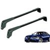 Palmaspareparts BARRE PORTATUTTO PORTABAGAGLI NERE GEV PER GIULIA DAL 2016 E GIULIETTA DAL 2010 CON TETTO STANDARD