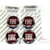 FIAT, tappi originali per cerchioni, coprimozzo, per Fiat. Set da 4 pezzi, codice: 735448759