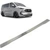 CHROMEMASTER | Protezione Paraurti Posteriore Compatibile con Ford Tourneo Custom 2023+; Acciaio inossidabile, Lucidato, Cromo nero; Proteggi il Paraurti Posteriore della tua Auto dai Danni