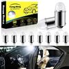 YONGMING BA9S 1895 53 57 T4W Lampadina Led per auto a Clearance interna mappa cume della targa di immatricolazione laterale Light 3030 Chipset DC 12V white Confezione da 10 unità