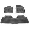 MTM Tappetini Gomma per Toyota Verso 7 posti 2009- Design a Vaschetta, su Misura con Bordi Rialzati cod. 3D 5742