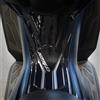 labelbike - Adesivo 3D Moto Scooter Sportello Pedana Protezione e Decorazione in Resina Compatibile con Zontes 125D 2023-2026 Colore Simil Carbonio