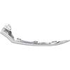 Generic Kit corpo spoiler paraurti anteriore splitter per Mercedes Benz Classe C W205 2014 2018 finiture cromate sinistra destra (destra 2)