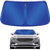 Generic Copertura di Parabrezza per Il Sole, riflettore Solare per Parabrezza Auto - Spessa per Parabrezza Auto Parabrezza parasole interno Auto Sole Riflettente Fresco