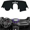 GYXGS - Copri cruscotto per Auto Copri cruscotto AntiGraffio Copri cruscotto Interno - Adatto per Ford Fiesta 2018 2017 2016 2015-2009 LHD
