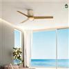 Mantra Ceramica Ventilatore Soffitto LED d.122 cm.