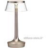 Flos Bon Jour Unplugged tavolo cromo opaco KM0