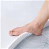 RANRAO Barriera in silicone per soglia della doccia, 100-300 cm, striscia di tenuta per lavello, bordo vasca da bagno, piano di lavoro, cucina (250 cm)