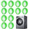 NlsqEU - Set di 12 palline per la pulizia dei peli di animali domestici, per lavatrice, riutilizzabili, per la rimozione dei peli di animali, per la rimozione dei peli di cani (verde)