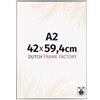Dutch Frame Factory - Cornice 42x59,4 cm - Champagne - Cornice per foto in Plastica con vetro plastico Antiriflesso - Cornice portafoto 42x59,4 cm - Easy