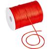 PH PandaHall 130m Cordoncino in Raso di Nylon 3mm Cordoncino di Raso Rosso Rocchetto di Filo per Braccialetti Fai Da Te Intrecciati Gioielli Artigianali Creazione di Nodi Cinesi