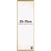 Dutch Frame Factory - Cornice 25x75 cm - Oro - Cornice per foto in Plastica con vetro plastico Antiriflesso - Cornice portafoto 25x75 cm - Easy