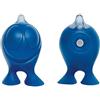 Alessi AGV02 AZM Gino Zucchino Magnete, Resina Termoplastica, Blu, 10 Pezzi