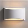 TLGREEN Applique da parete 9 W, lampada da parete in gesso, tipo di ponte moderno, applique da parete decorativa, lampada da parete bianca calda 4000 K [classe energetica E] (1)