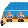 YAAVAAW Tovaglia rettangolare in plastica per feste di compleanno per ragazzi, 130 x 220 cm, motivo: Monster Truck