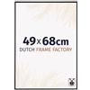 Dutch Frame Factory - Cornice 49x68 cm - Nero Opaco - Cornice per foto in Plastica con vetro plastico Antiriflesso - Cornice portafoto 49x68 cm - Easy