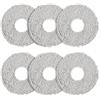DianSung Panni per mocio di ricambio per DJI ROMO A/ROMO S/ROMO P Accessori per aspirapolvere robot,Lavabile e riutilizzabile -6 pezzi