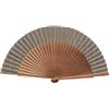 Tusitala Barcelona Ventaglio spagnolo Must Espiga - Legno e cotone - 23 cm - Custodia in yute natural - Accessorio moda - Fatto a mano in Spagna - Eventi e regali - Collezione Must - Tusitala Barcelona