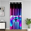 Loussiesd Tenda per Porta da Giocatore Privacy 86 x 203 cm, Gaming Gamepad Decorativa, Home Decor Modern Game Console Controller, Arcobaleno Strisce Colorate Linee per Finestre T