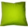 LI.G. 2 CUSCINI - LI.GI. ZA425 CUSCINI DECORATIVI PER DIVANO SALOTTO ARREDO CASA COLORATI VARI COLORI CM 40X40 (Verde acido) PRODOTTO ITALIANO MISTO COTONE