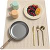 BLESWIN Tappetino Per Lavastoviglie 40 X 50 cm Con Scanalature Integrate, Tappetino Drenante In Silicone, Resistente Al Calore E Facile Da Pulire, Multiuso, Per Piano Di Lavoro/Lavello Della Cucina (Beige)