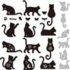 GLOBLELAND Set 13 Fustelle Fiore Gatto per Fai da Te Scrapbooking Metallo Gattino Goffratura Stencil Modello per Carta Creazione Album Decorazione Artigianato