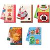 Autilify Strofinacci Cucina Cotone-Set di 5 Asciugamani Da Cucina Per Vacanze Decorativi,40x55 CM (Pasticcini)
