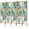 murando - Paravento da Interno Giapponese, Separe Divisorio, 225x172 cm | 5 Pannelli Decorativi, Stampa su Un Lato, Tela in TNT, Legno, Pronto all'Uso, Separatore per Casa e Ufficio, Produzione EU