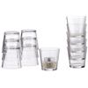 Relaxdays Set da 96 Portacandele, Rotondi, Decorazione da Tavolo, Bicchierini per Dessert, Vetro, 7,5 cm Ø,Trasparenti