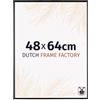 Dutch Frame Factory - Cornice 48x64 cm - Nero Lucente - Cornice per foto in Plastica con vetro plastico Antiriflesso - Cornice portafoto 48x64 cm - Easy