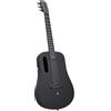 LAVA ME AIR Chitarra elettrica-acustica portatile in fibra di carbonio. Chitarra da viaggio per principianti con effetti integrati e pickup magnetico. Nero