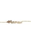 Papierdrachen Bracciale in argento, collana in argento o orecchini in argento placcato oro - argento 925 con placcatura in oro 585 - fantastici accessori per gioielli, diversi design, 19.5 cm
