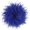 Baesics Spilla Piuma - Donna Soffice Piuma di Struzzo Spilla Stile Vintage Accessorio Cappello Sposa Matrimonio Festa Carnevale Fermaglio Capelli Fascinator per Blazer Vestito Giacca - Design Fiori