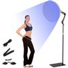 Hocomay Solarium per la Casa, 50 W, 250 LED, 460 NM Lampada Abbronzante con Supporto Regolabile in Altezza e Occhiali Lampade Abbronzanti per il corpo e il viso