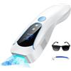 Deplite Epilatore Luce Pulsata con Funzione Ghiaccio 19,35J, Luce Pulsata 9 Livelli Energia, Epilatore Laser Flash Continuo Automatico, Depilazione luce pulsata per Donna Braccia Ascelle Gambe Corpo