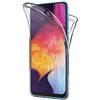 AICEK Cover Samsung Galaxy A50, 360°Full Body Cover Samsung A50 Silicone Case Molle di TPU Trasparente Sottile Custodia per Galaxy A50 (6.4 Pollici)