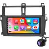 Generico Autoradio Android per Toyota Verso-S Ractis/Subaru Trezia - Touchscreen da 9, CarPlay e Android Auto, Navigazione GPS, DAB, Bluetooth, IPS 2.5D, Comandi al volante