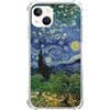 Wizeyake Van Gogh Paintings - Custodia per telefono compatibile con iPhone 13, tre opere d'arte di Van Gogh Art alla moda Cool Girl Boy per iPhone 13, custodia antiurto in silicone TPU